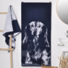 Badhanddoek langharige teckel (67x150cm)