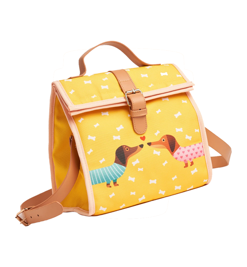 Gele lunchtas teckel_1