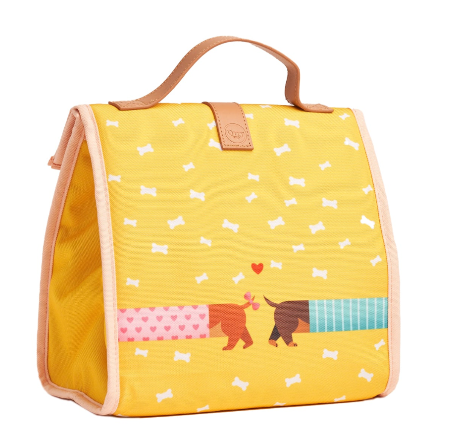 Gele lunchtas teckel_2