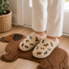Crazy Teckel pantoffels teckelprint