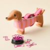 teckel tape dispenser met paperclips