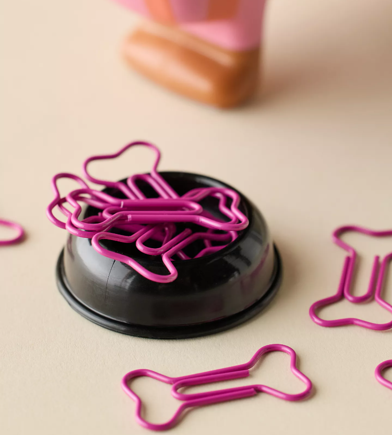 teckel tape dispenser met paperclips