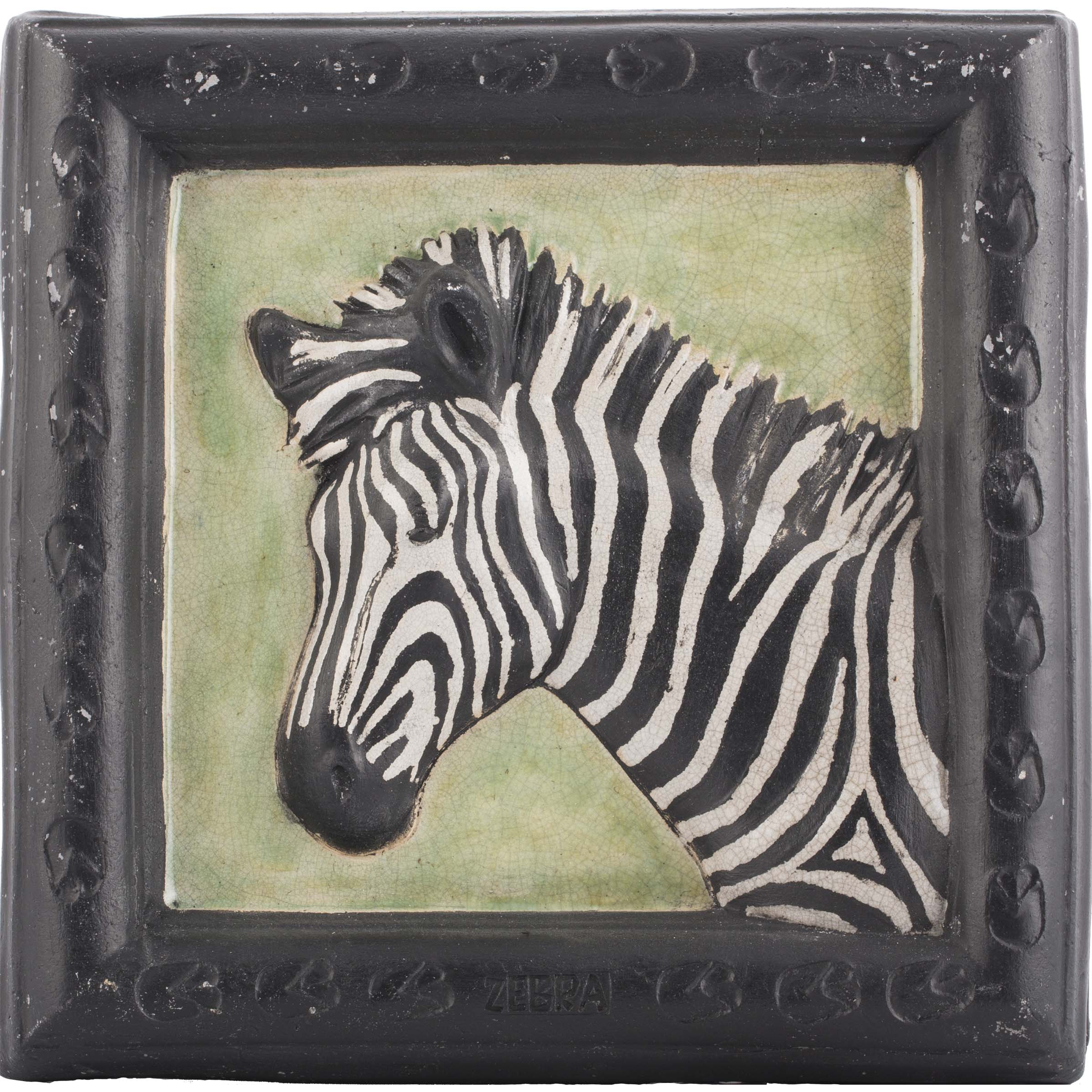 Schilderij zebra