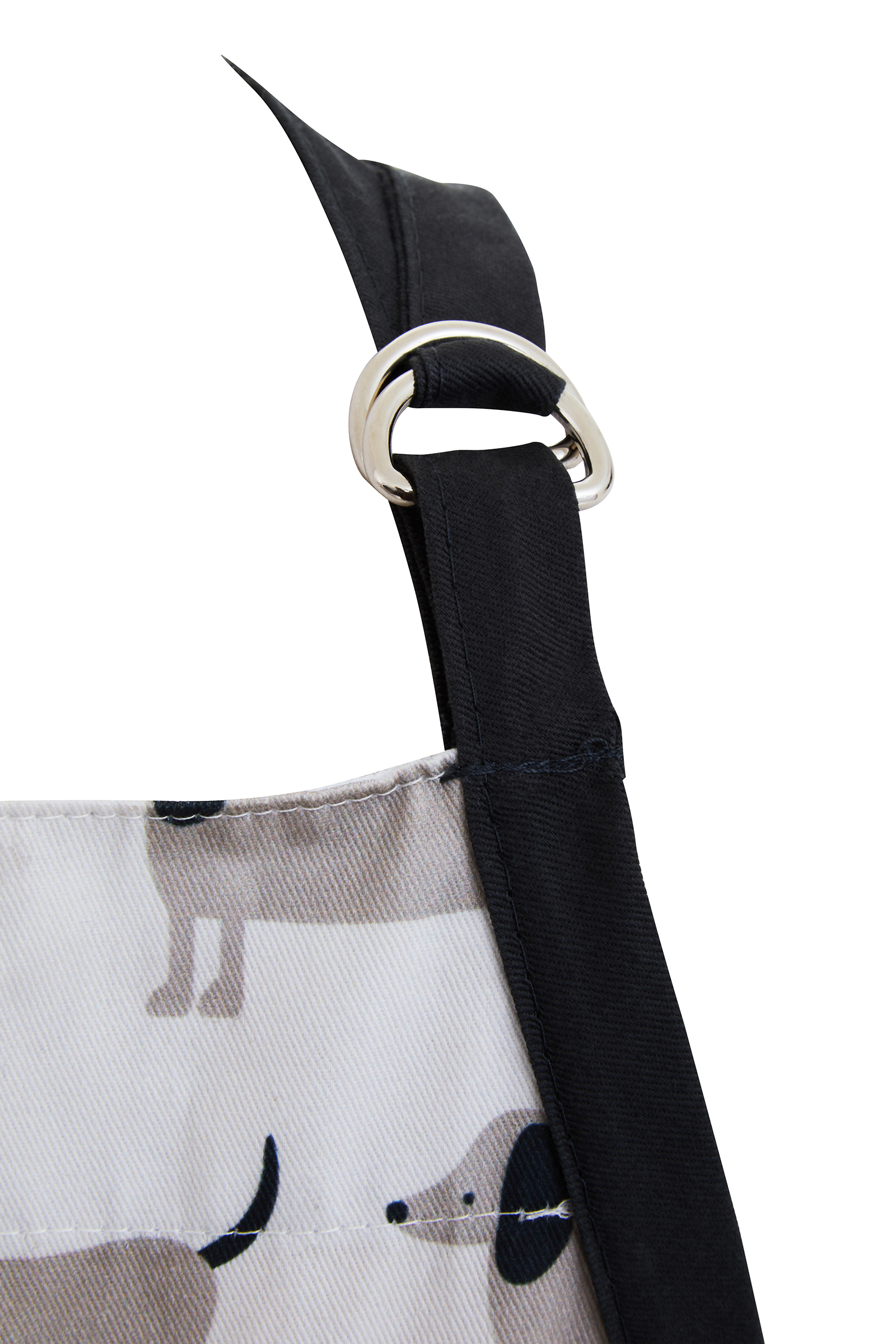 Teckel keukenschort beige_3