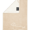 beige teckel handdoek 30x50_1 - kopie (2)