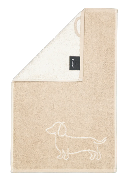 beige teckel handdoek 30x50_1 - kopie (2)
