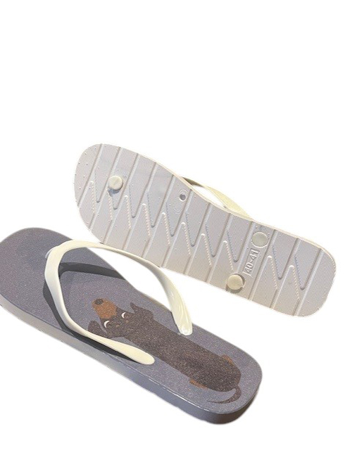 grijze teckel flipflops_10
