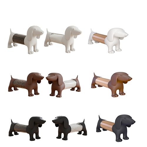 Peper en zoutstel met tandenstoker houder