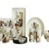 servies teckels en honden
