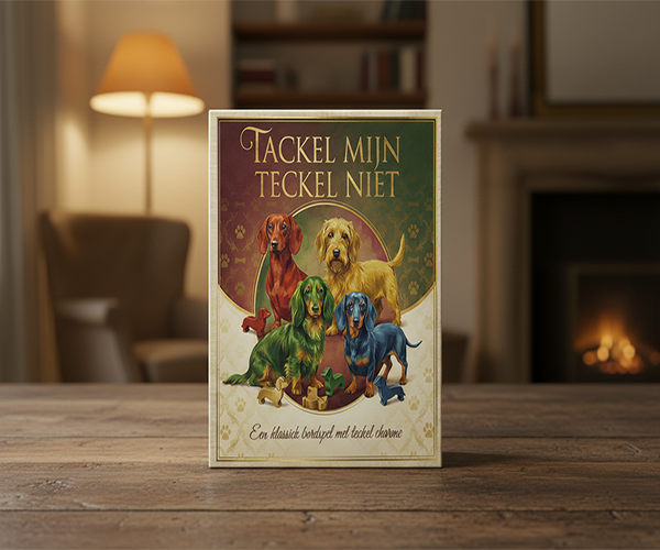 spel teckel mens erger je niet