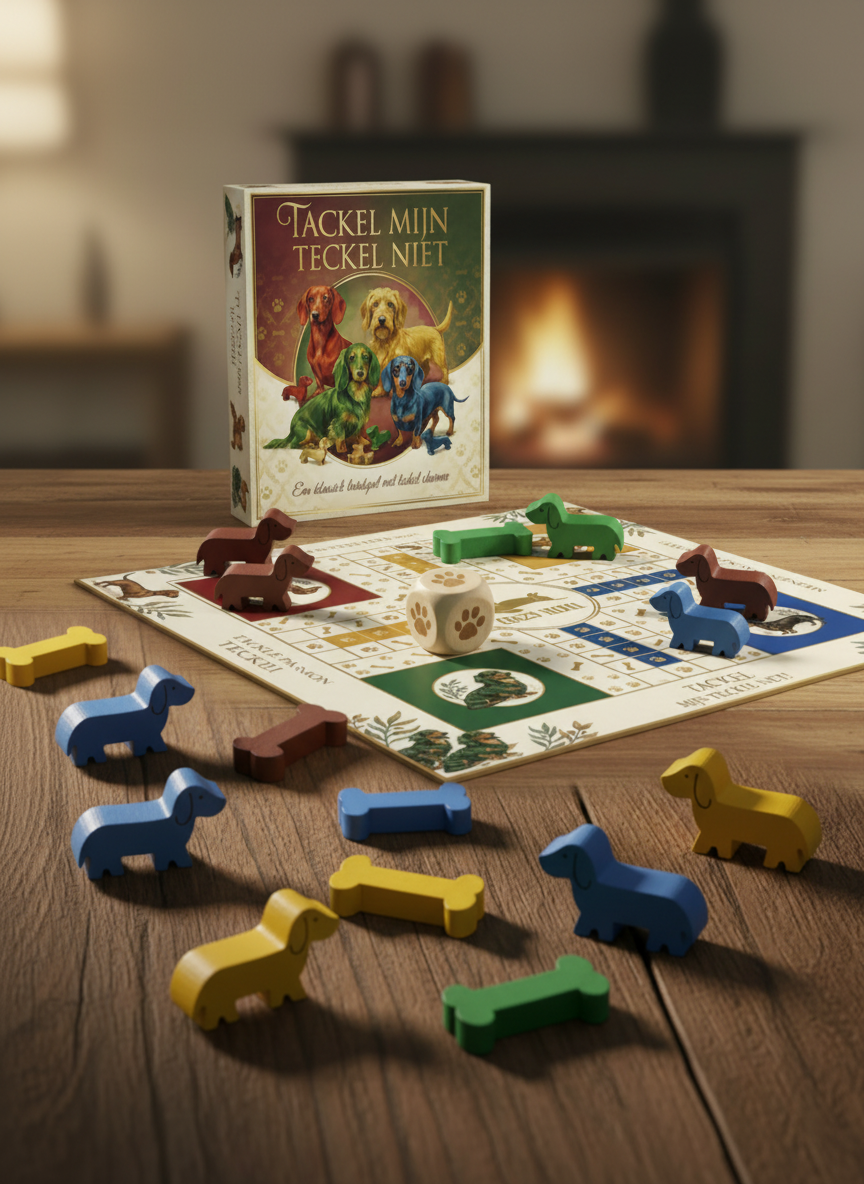 teckel spel mens erger je niet