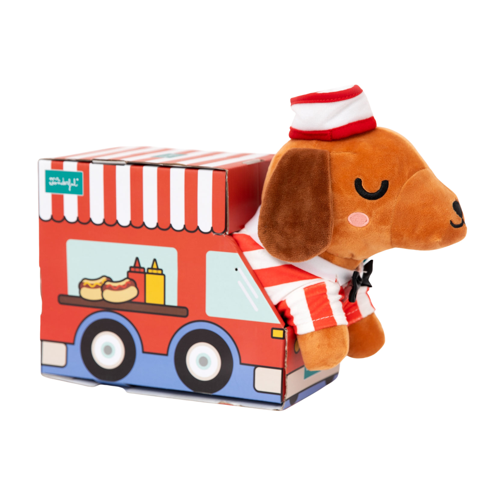 teckel hotdog knuffel_1