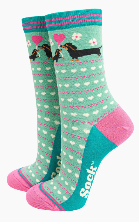 teckel sokken 36-40 teckelprint_10