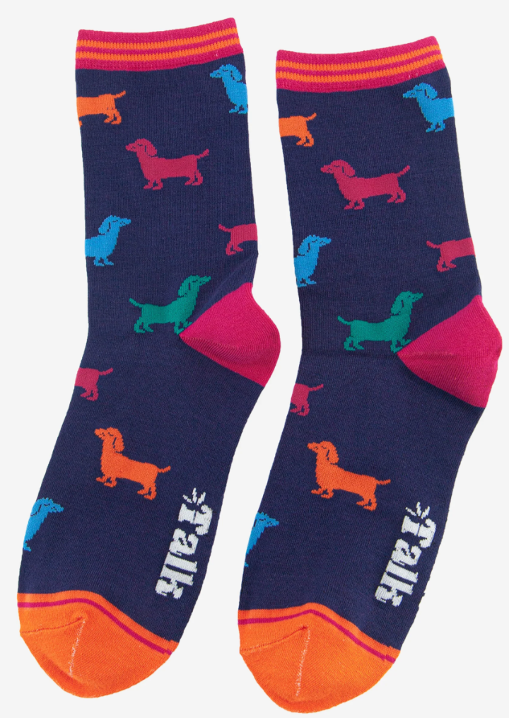teckel sokken 36-40 teckelprint_2