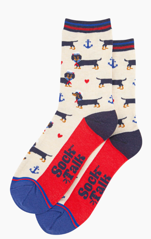 teckel sokken 36-40 teckelprint_29