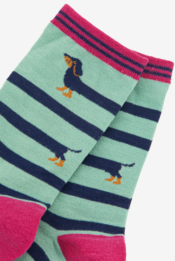 teckel sokken 36-40 teckelprint_31