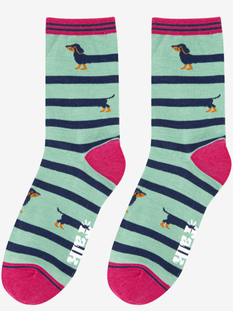 teckel sokken 36-40 teckelprint_32