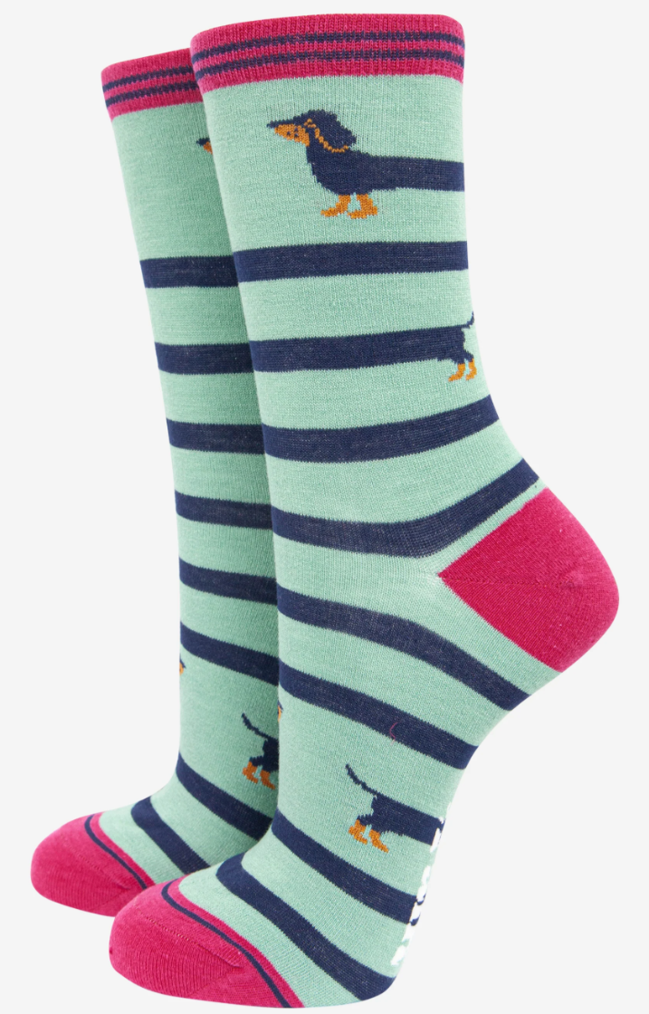 teckel sokken 36-40 teckelprint_33