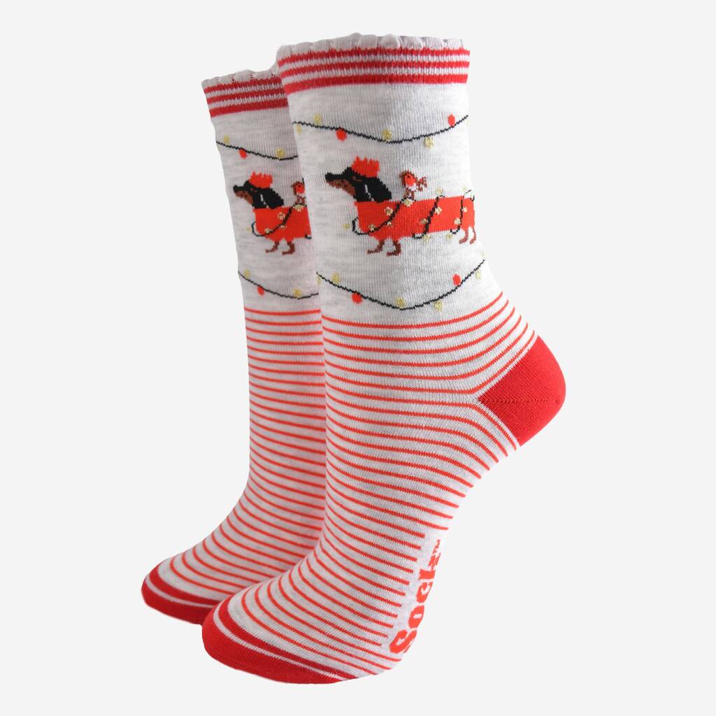 teckel sokken 36-40 teckelprint_35