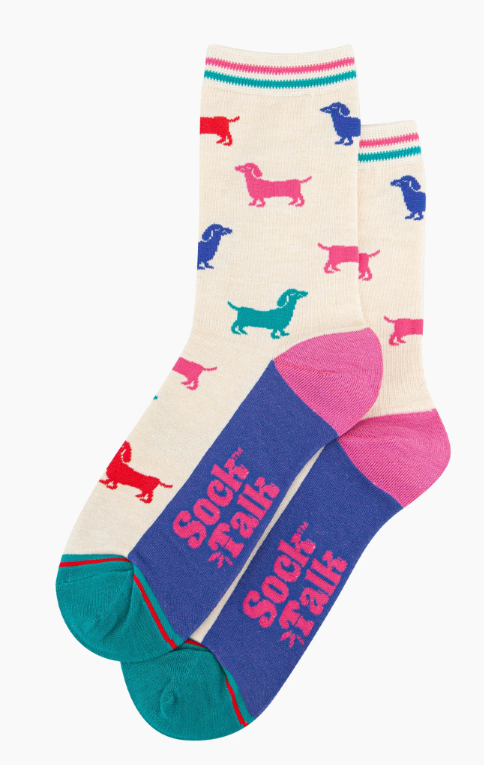 teckel sokken 36-40 teckelprint_4