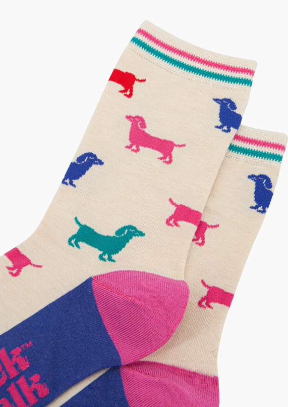 teckel sokken 36-40 teckelprint_5