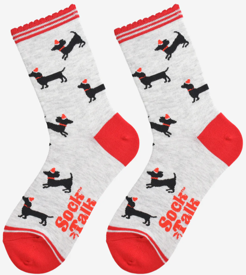 teckel sokken 36-40 teckelprint_6