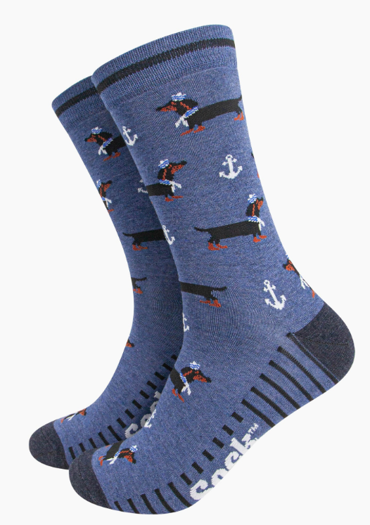 teckel sokken 40-46 teckelprint_22