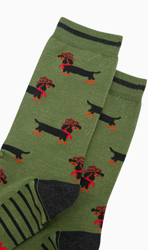teckel sokken 40-46 teckelprint_27