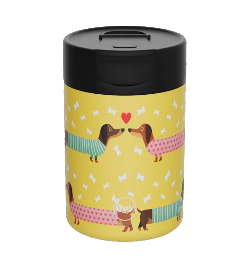 teckel thermos beker