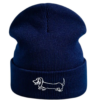 teckelmuts navyblauw