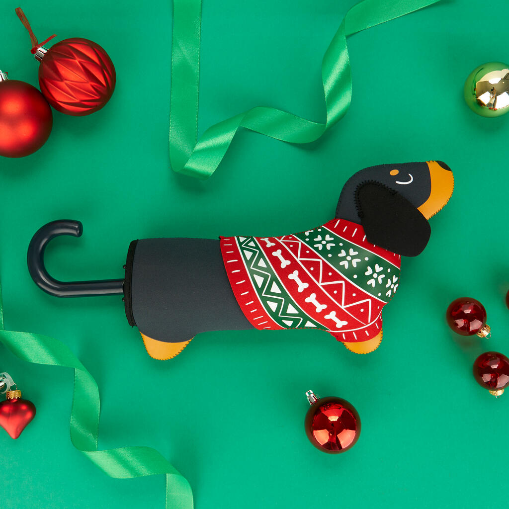 umbrella-teckel-christmas-black-with-cover-28344B4